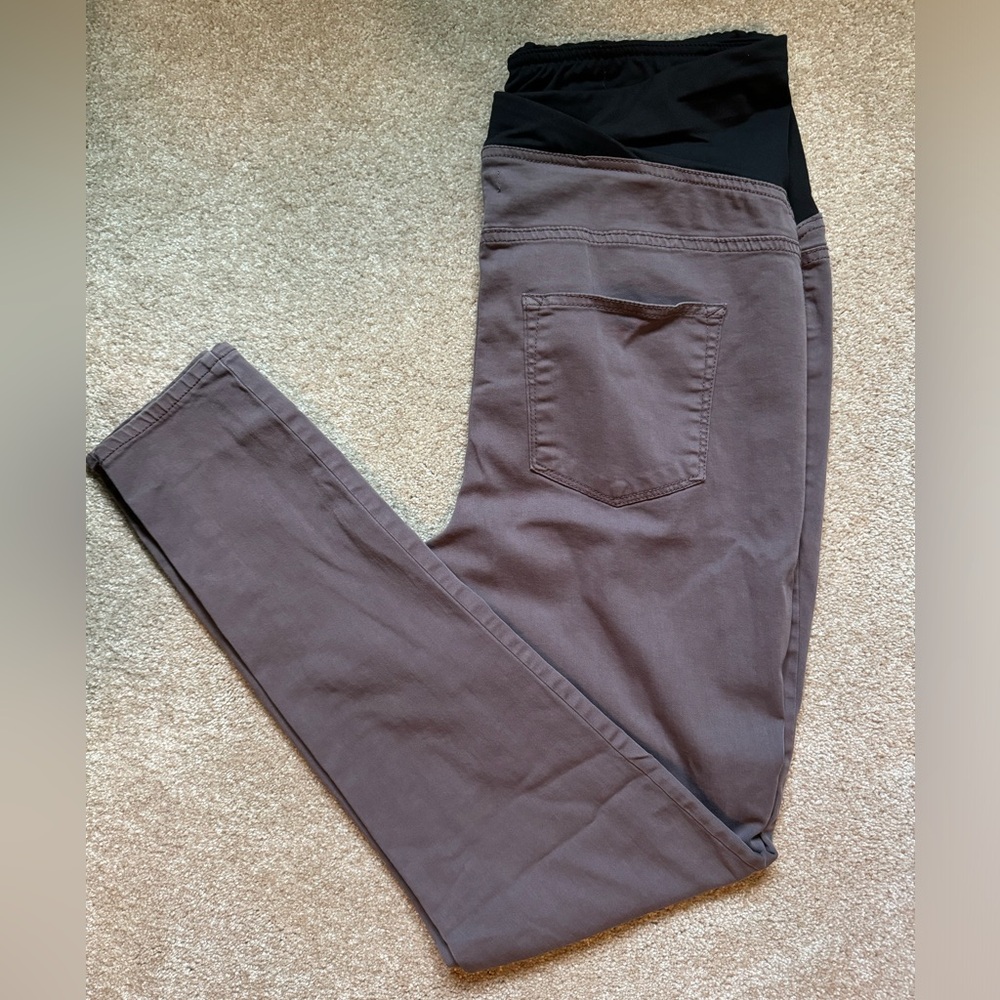 Maurices Maternity Jegging - L long - EUC